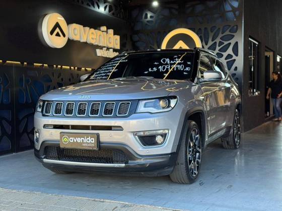 JEEP COMPASS 2.0 16V FLEX LIMITED AUTOMÁTICO JEEP COMPASS 2.0 16V FLEX LIMITED AUTOMÁTICO